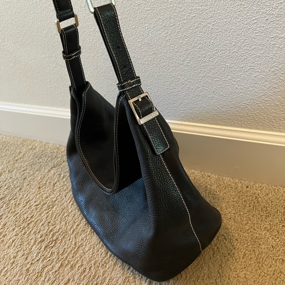 Rare Authentic Grain Taylor Tiffany & Co. Hobo Bag